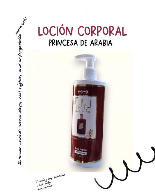 Loción corporal (Princesa de Arabia)