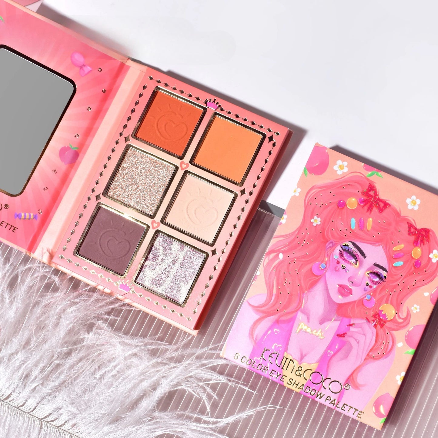 Mini paleta de Sombras (Nude) - Kevin y coco