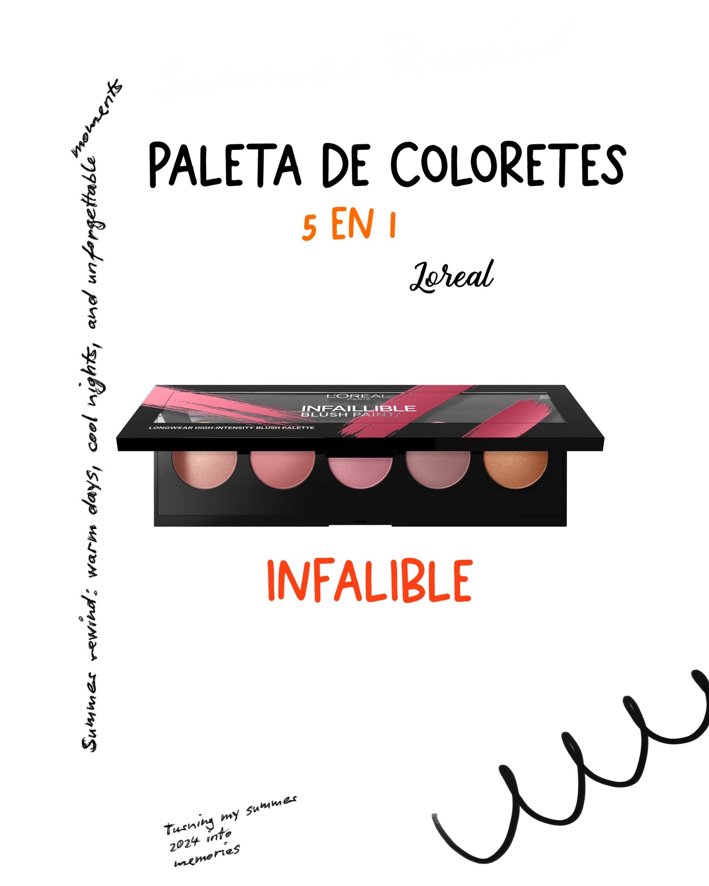 Paleta de coloretes (5 en 1) - L’Oreal