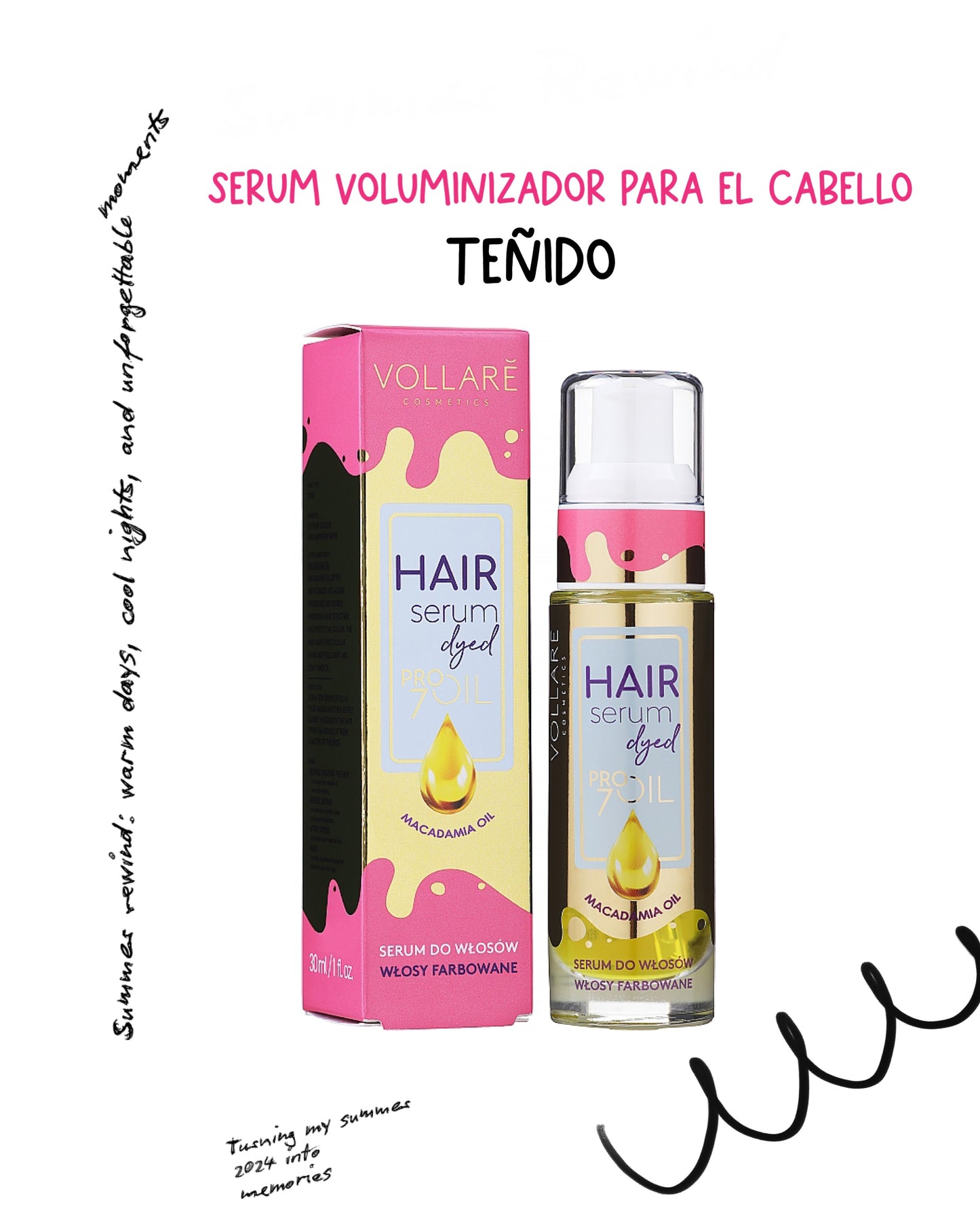 Serum para cabello (teñido) - Vollare